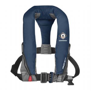 Crewsaver Crewfit 165N Sport Manual Lifejacket, Navy Blue (click for enlarged image)